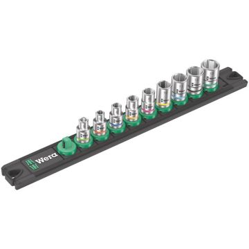 Wera B 4 Zyklop Top-magnetliste 3/8" topnøgleindsats-sæt 05005430001