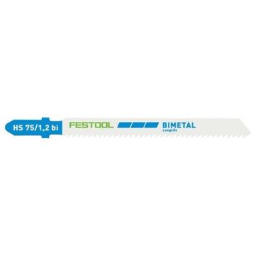 Festool Stiksavklinge HS 75/1,2 BI | Metal savklinge | 5 stk 204270