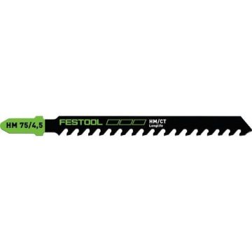 Festool Stiksavklinge HM 75/4,5 | Byggematriale savklinge | 1 stk 204343