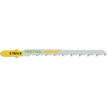 Festool Stiksavklinge S 75/4 K | Træ Curves savklinge | 5 stk 204265