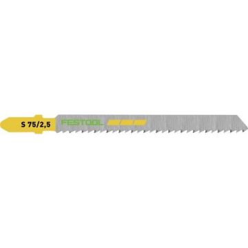 Festool Stiksavklinge S 75/2,5 | Træ Fine Cut Savklinge | 25 stk 204257