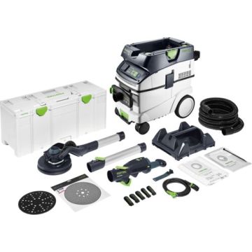Festool Langhalssliber- og støvsugersæt PLANEX LHS 2 225 EQI/CTM 36-Set - EU stik 578425