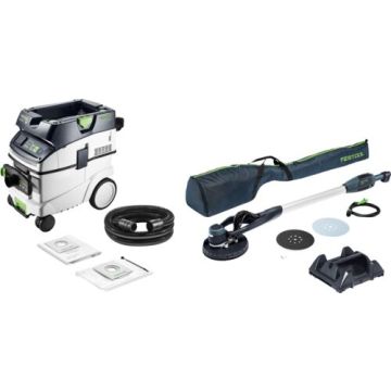 Festool Langhalssliber- og støvsugersæt PLANEX LHS-E 225/CTL 36-Set - EU stik 578417