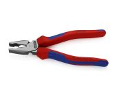 Knipex Kraft-kombinationstang sort atramenteret, med flerkomponent-håndtag 200 mm KN-0202200SB