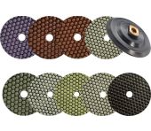 Carat Diamant Slibe & Poler Pad til Tørslibning K100 CA-03101154