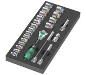 Wera Skumgummiindsats 8000 B Zyklop skralde 3/8" sæt 19721 05150111001