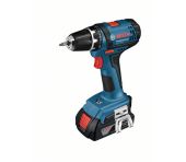 Bosch 18V Skruemaskine GSR 18-2-LI 2X2,0AH GAL 18V-20 L-CASE 06019B7305