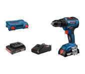 Bosch akku Bore-/Skruemaskine GSR 18V-55 2x2,0 ah 06019H5205