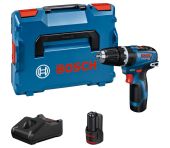 Bosch Slagboremaskine GSB 12V-35 2X3AH L-BOXX 06019J9000