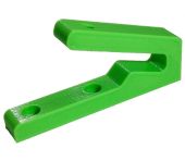 3D Føringsskinne holder Vandret