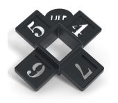 TJEP afstandsklods Uni-space Quick fast 4-7mm - 5 stk. TJ100833