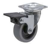 50mm STRUKTUR Lænkehjul, drejeligt med plade og bremse 400291159