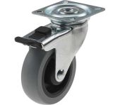 STRUKTUR Lænkehjul, drejeligt med plade og bremse 75mm 400291217