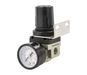 TJEP Regulator 1/4",  0-10 bar inkl. manometer