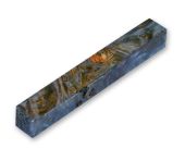 CraftProKits Pen Blank - Blue Mapple Burl - 125 x 19 x 19 mm AX106301