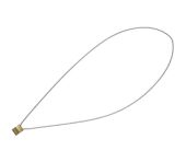 Luna Wireøje 1.25mm med messingplombe 