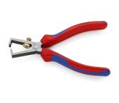 Knipex Afisoleringstang Med åbningsfjeder, universal sort atramenteret, med flerkomponent-håndtag 160 mm KN-1102160SB