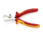 Knipex Afisoleringstang Med åbningsfjeder, universal forkromet,VDE-godkendt 160 mm KN-1106160SB