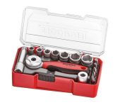 Topnøglesæt med 1/4" firkantfæste Teng Tools TJ1415 282730100