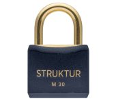 Struktur hængelås Marin 30 - 100 % rustfri