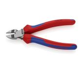 Knipex Afisolerings-skævbider sort atramenteret, med flerkomponent-håndtag 160 mm KN-1422160SB