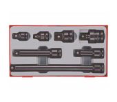 Teng Tools adaptersæt 1/2" med 7 dele 160680104