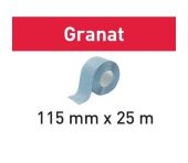 Festool sandpapir på rulle 115mm 25m GRANAT 201103-201768