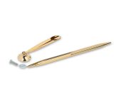 CraftProKits Guld Ball Point Twist Kuglepenne Sæt m. Holder AX202159