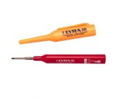 Lyra Ink Dybhuls pen Rød TA-222146