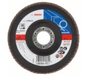 Bosch Lamelslibeskive K40 skrå X551 Expert for Metal 125x22mm