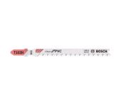 Bosch Stiksavklinger T 102 H Clean for PVC pk á 5 stk 2608667446