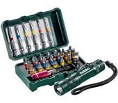 Metabo Bitsboks SP (29 dele) + Mini Flashlight 626721000