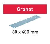 Festool StickFix slibepapir 80x400 mm Granat K60 497158