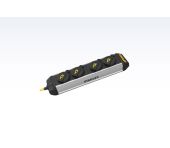 Stanley Stikdåse 4-stik m. 3 m ledning 385003