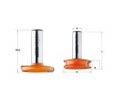 CMT Profilfræsesæt HM R3,2 K12 955.701.11