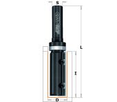 CMT VP Overfræsebor 19x48,3 K12 Z1 652.690.11B