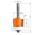 CMT Kantfræser HM 12,7x12,7 K8 907.128.11
