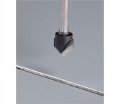 Festool V-notfræser HW, skaft 8 mm HW S8 D18-90° (Alu) 491444