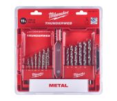 Milwaukee Metalborsæt HSS Slebne Metalbor 19 stk. 4932352374