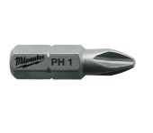 Milwaukee Bits PH1 x 25mm 25P 4932399586