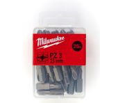 Milwaukee Bits PZ3 x 25mm 25P 4932399591