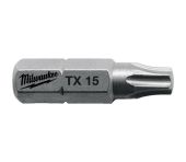 Milwaukee Bits TX15 x 25mm 25P 4932399595