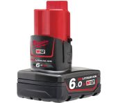 Milwaukee batteri M12 B6 12 V. 6,0 Ah Redlithium-Ion 4932451395