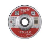 Milwaukee Slibeskive Metal STD 125x6mm 4932451482