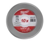 Milwaukee Skæreskive metal STD 125x1 10 stk. 4932459164