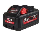 Milwaukee Batteri M18 HB5.5 HO Red Lithium-Ion 18V 5,5 Ah 4932464712