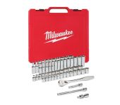 Milwaukee Skraldenøglesæt 3/8" IMP. & Met. 56p 4932464946