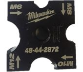 Milwaukee skærebakke gevind M6 - M12 4932471372