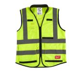 Milwaukee SIKKERHEDSVEST HV PRE GUL L/XL