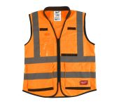 Milwaukee SIKKERHEDSVEST HV PRE ORA L/XL